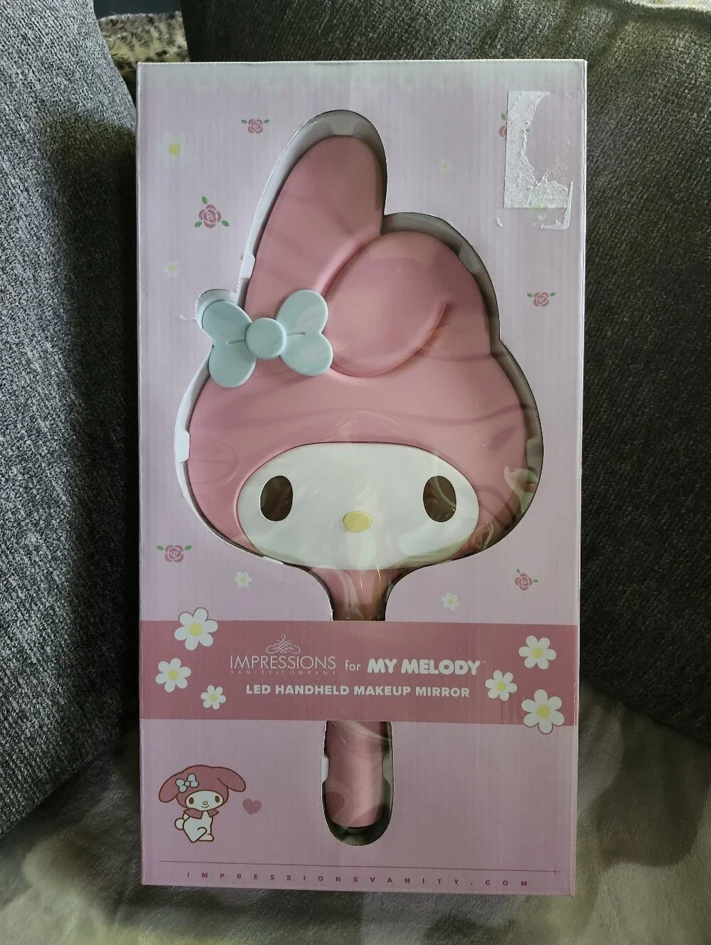 Impressions Vanity My Melody LED Handheld Makeup Mirror